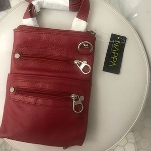 NAPPA leather crossbody bag